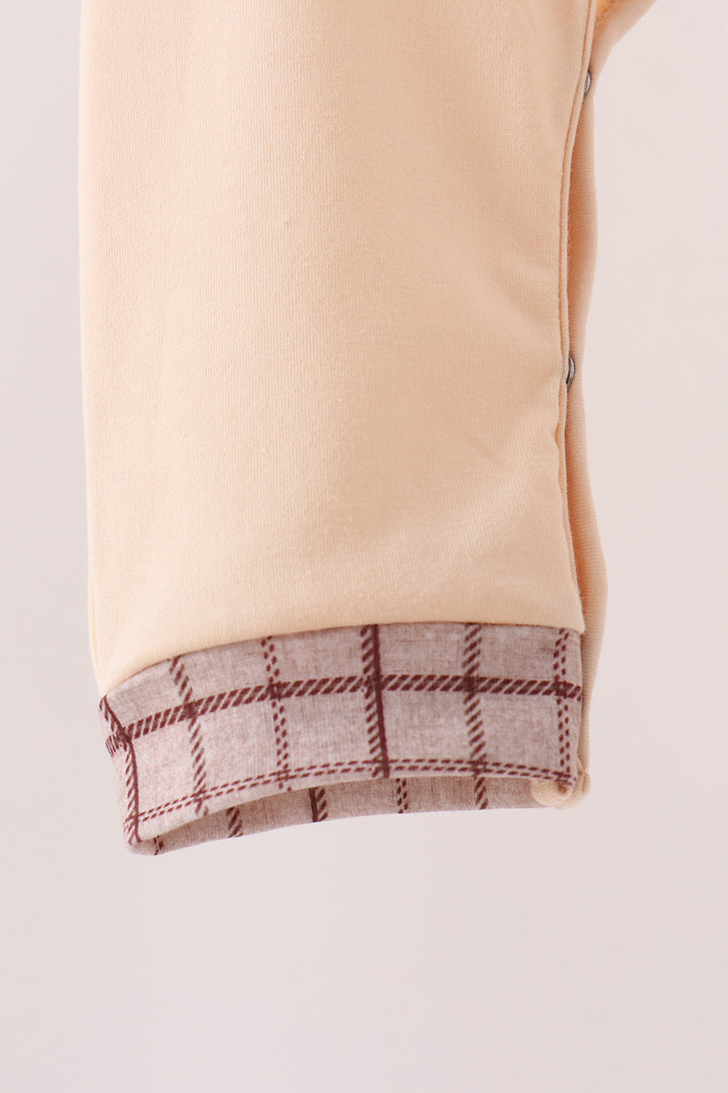 Brown Howdy Y'ALL boots embroidery bubble