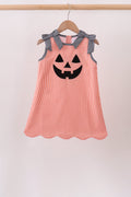 Orange Jack-O-Lantern Dress