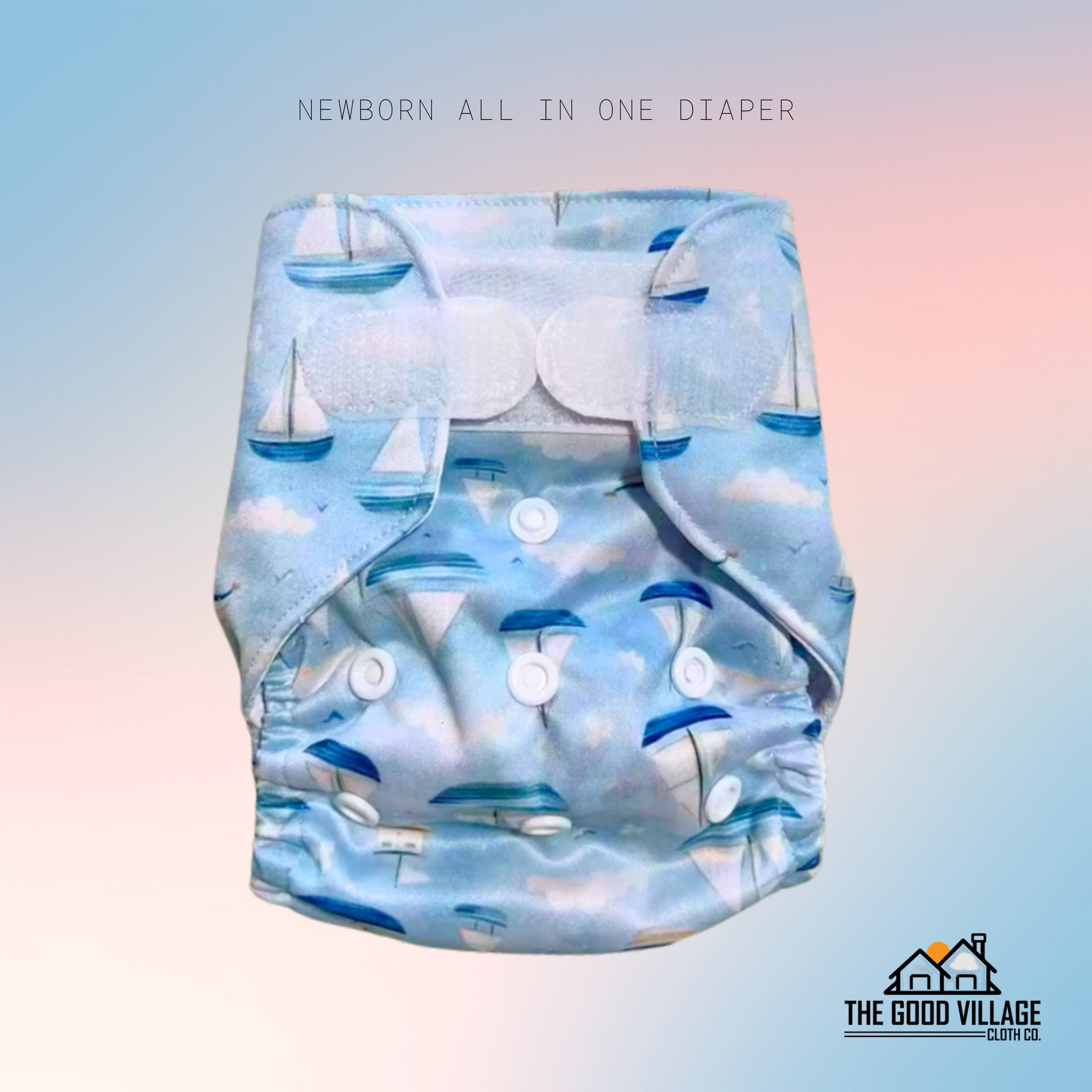 Newborn All-in-One Diaper | Dreamy Voyages