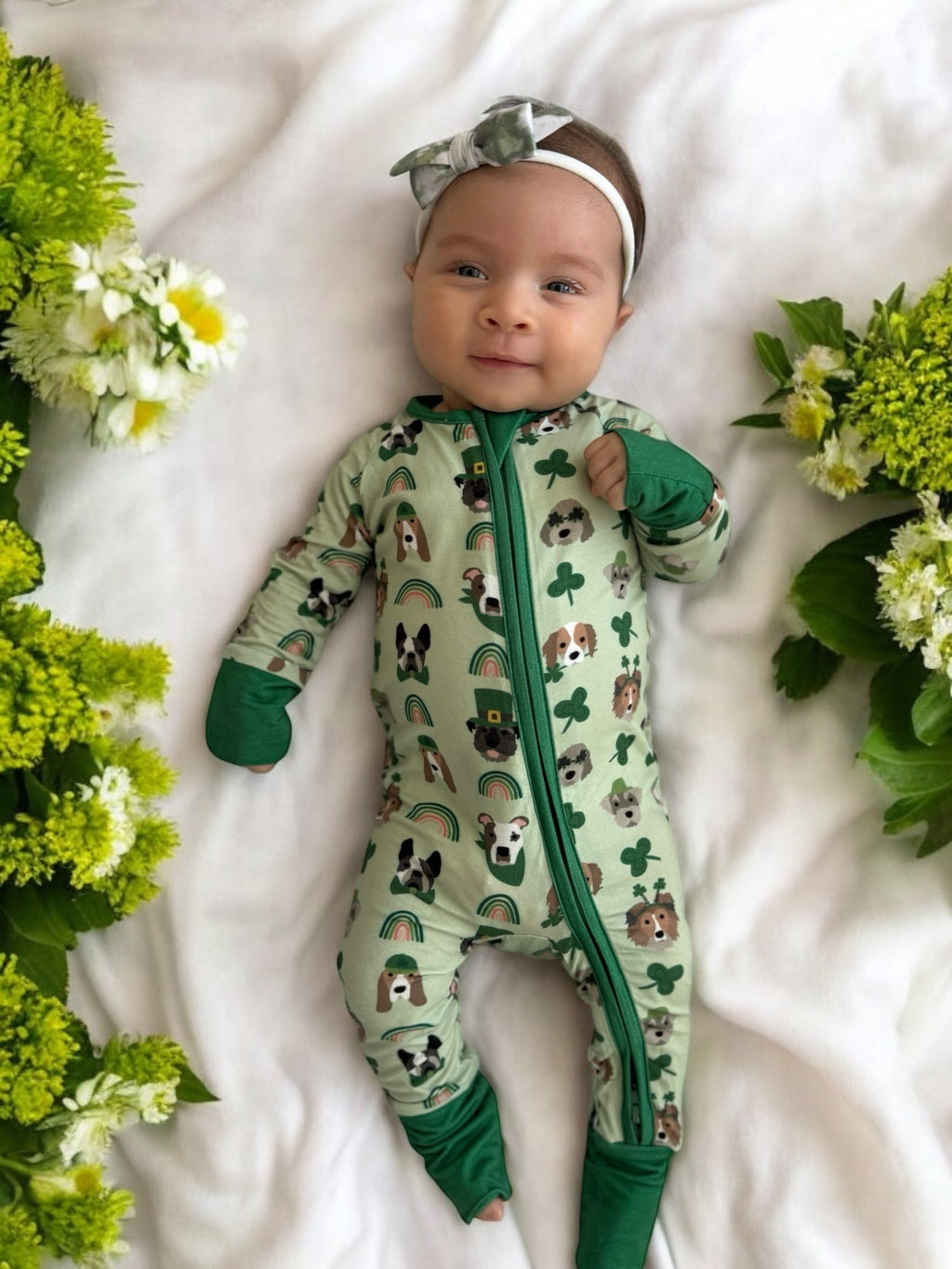 Puppy Parade (Convertible Zip Footies)