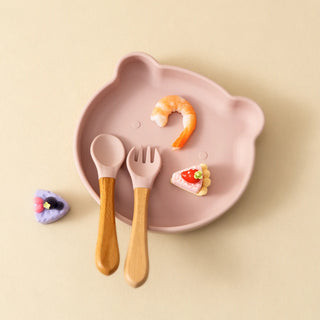 Silicone Baby Feeding Dishes Tableware