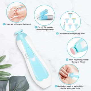 6 in 1 Baby Electric Nail Clipper