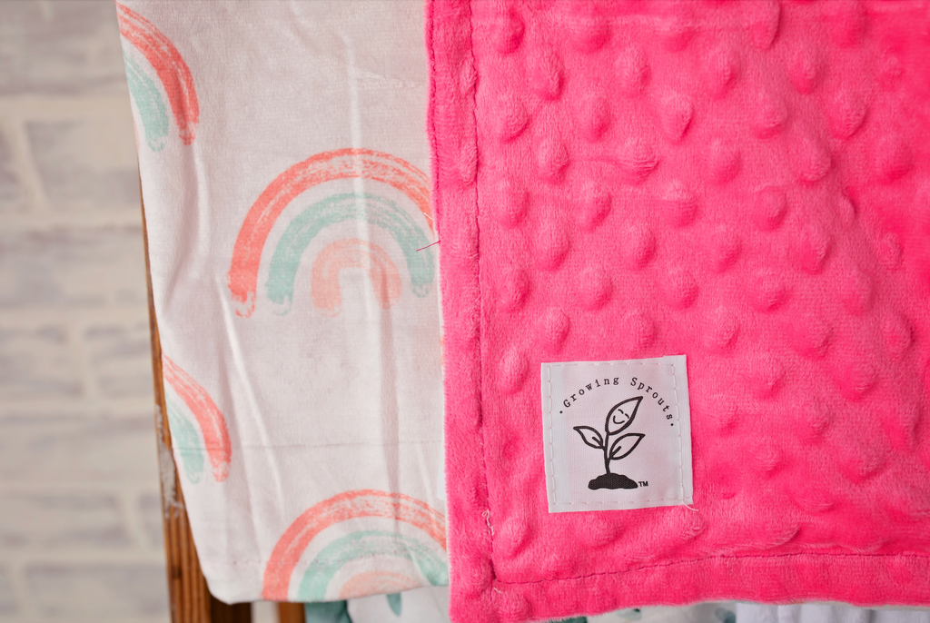 Colorful Creations Minky Blanket