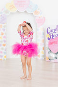 Secret Garden 3/4 Sleeve Tutu Leotard