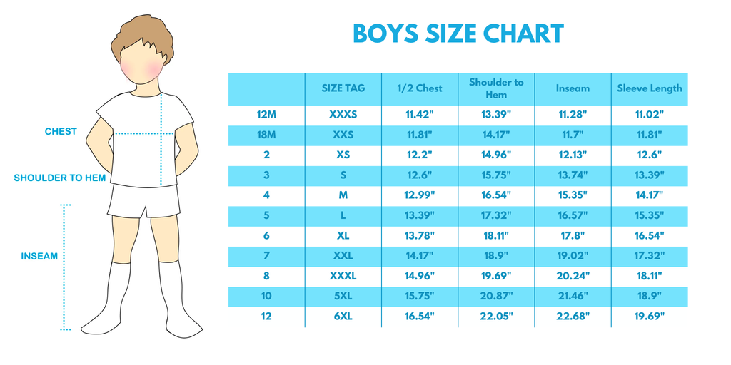 Blue big brother embroidery shorts set