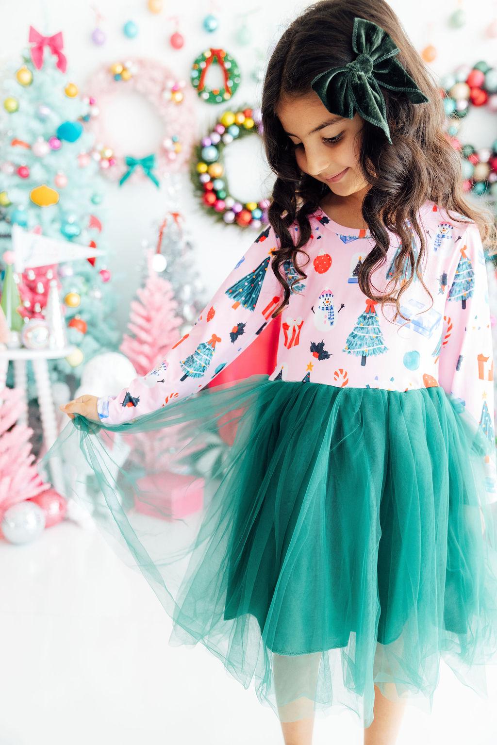 Under The Tree L/S Tutu Dress