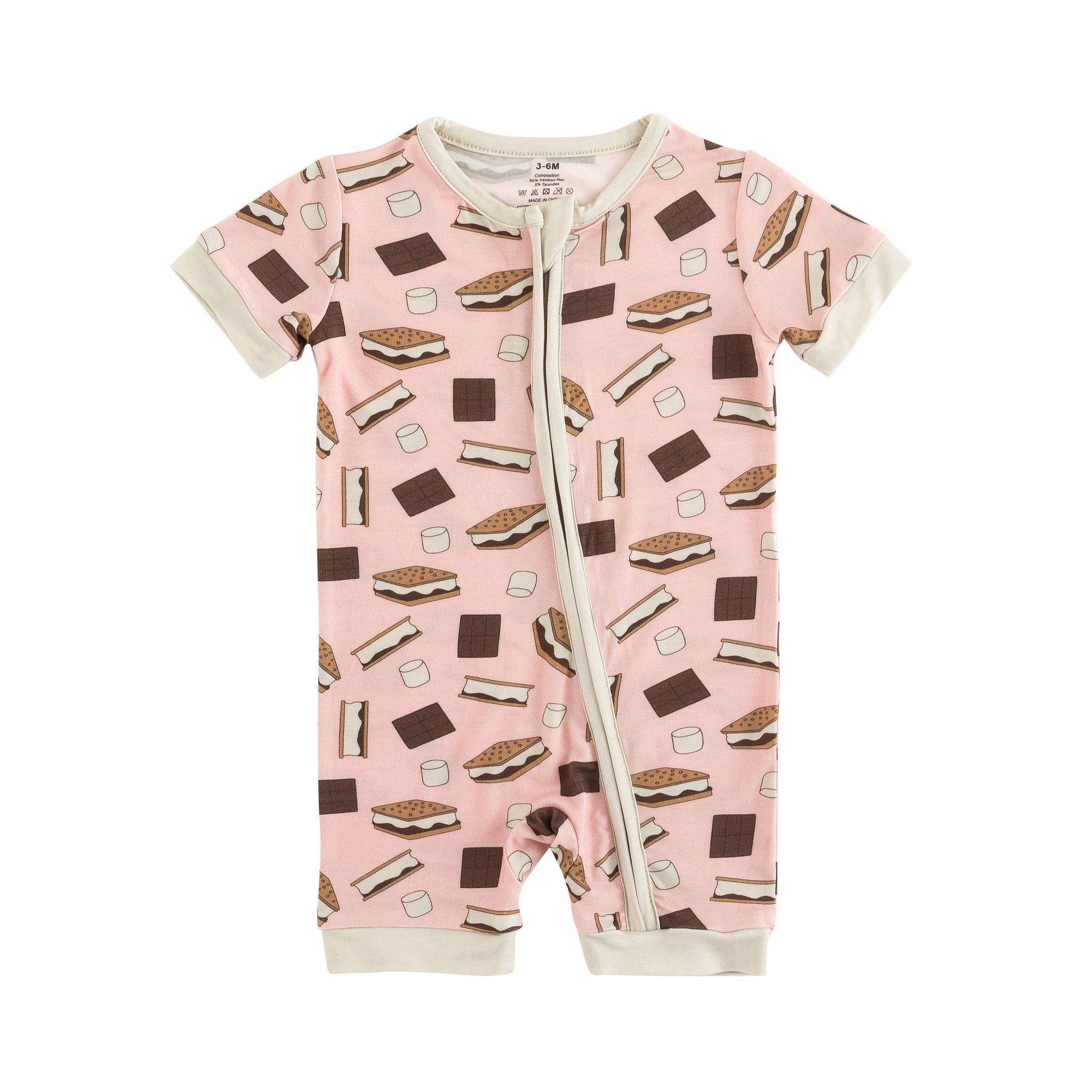 S'more to Love (Romper) - Pink