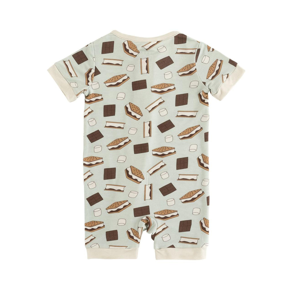 S'more to Love (Romper) - Blue