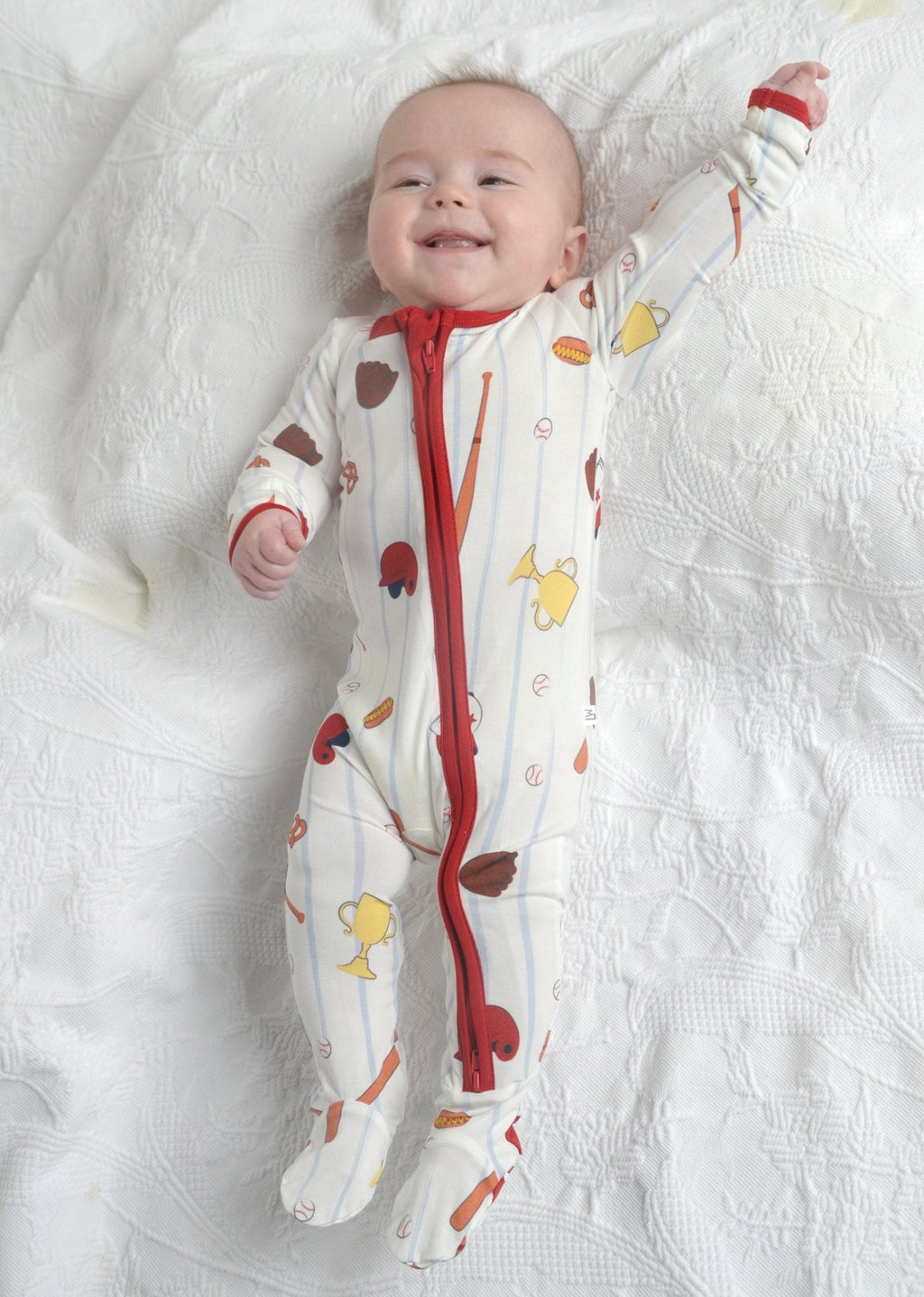Baseball Footie Pajama