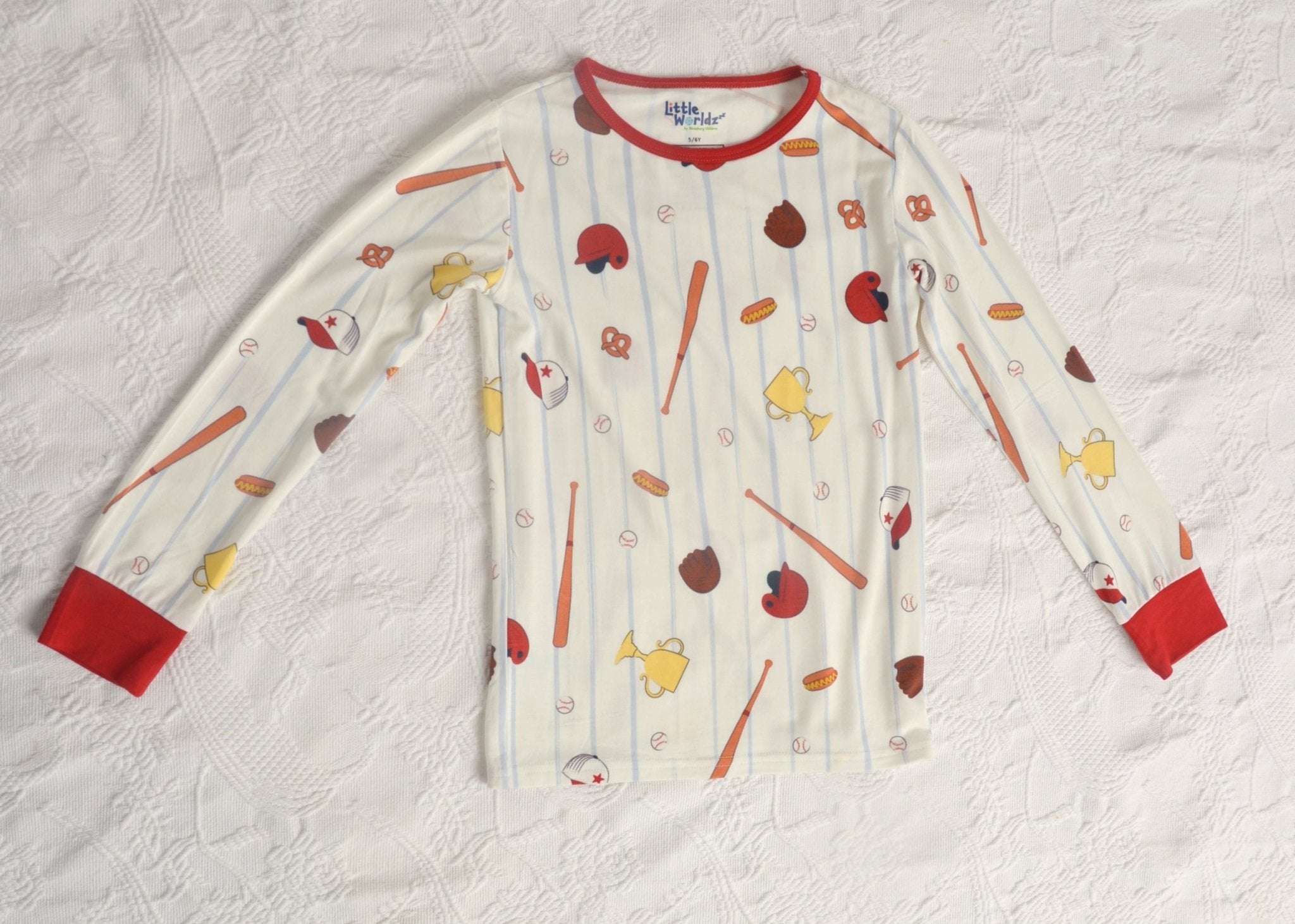 Baseball Pajama Set