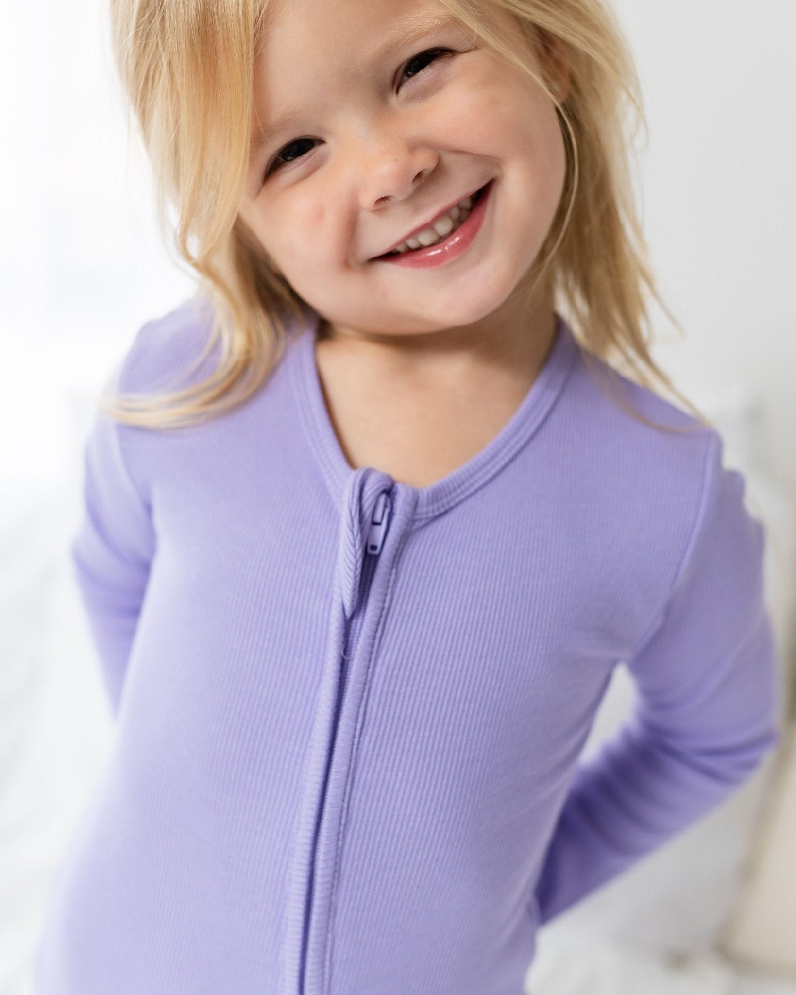 Lavender Bamboo Romper