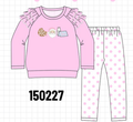 Pink Milk Cookies Ruffle Set