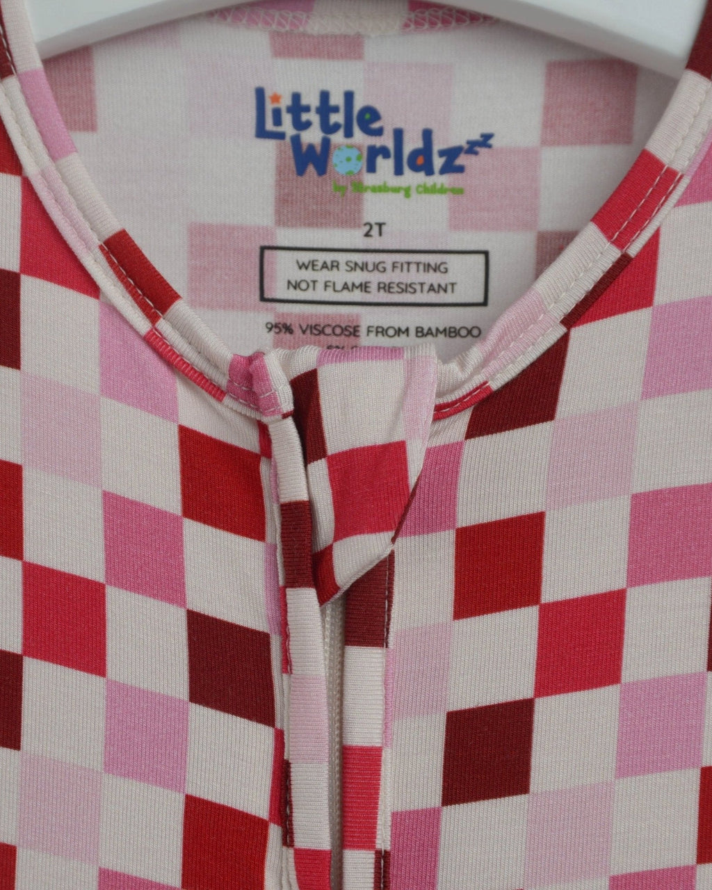 Checkered Bamboo Romper