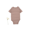 The Short Sleeve Onesie - Mauve