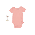 The Short Sleeve Onesie - Rose