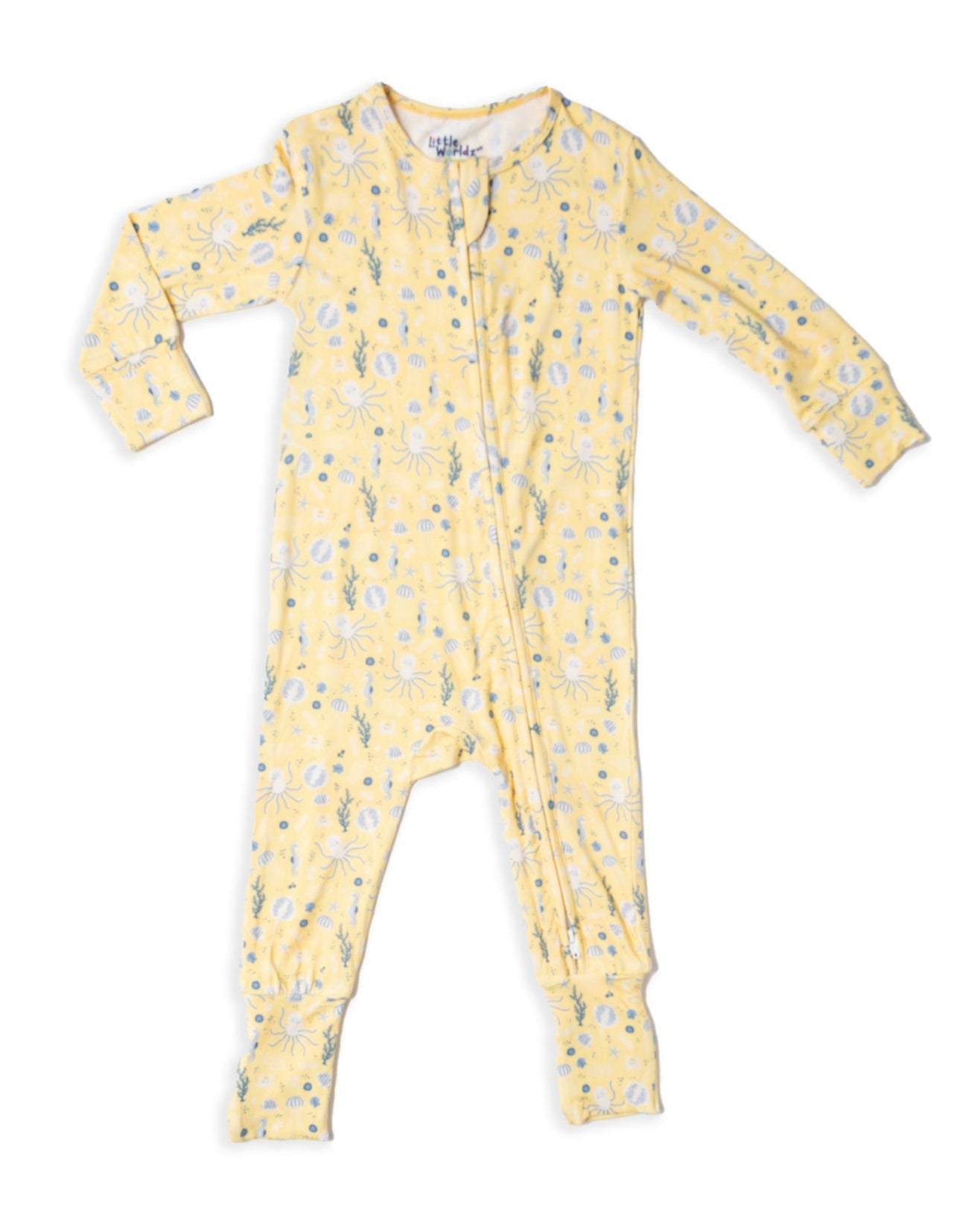 Sea Creatures Bamboo Romper