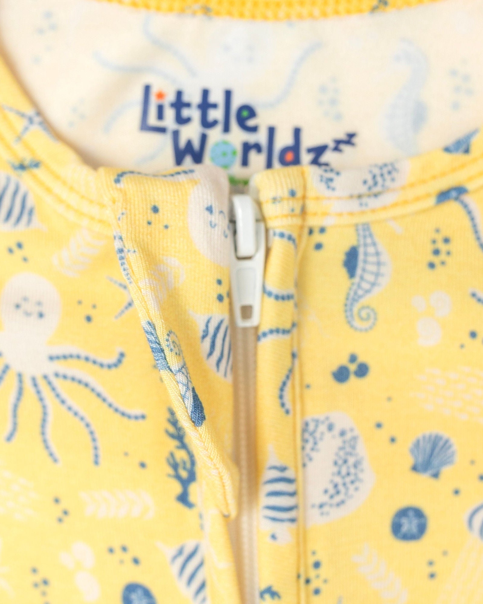 Sea Creatures Bamboo Romper