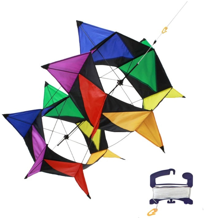 33.5 inch 3-D Spinbox kite