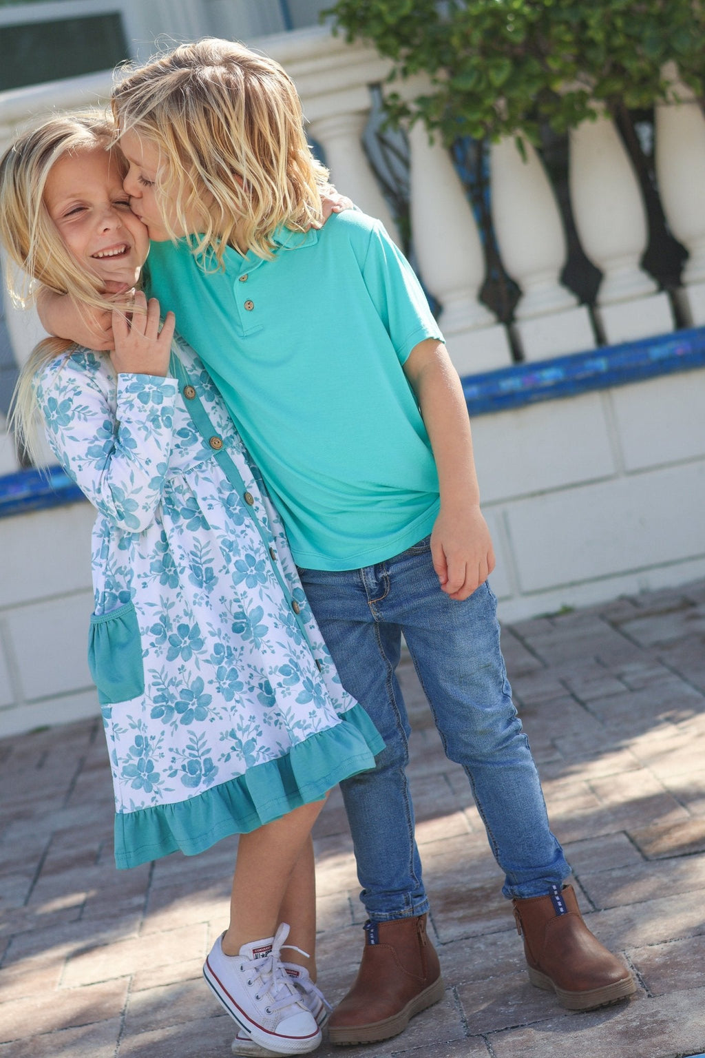 Winter Floral Annie Dress