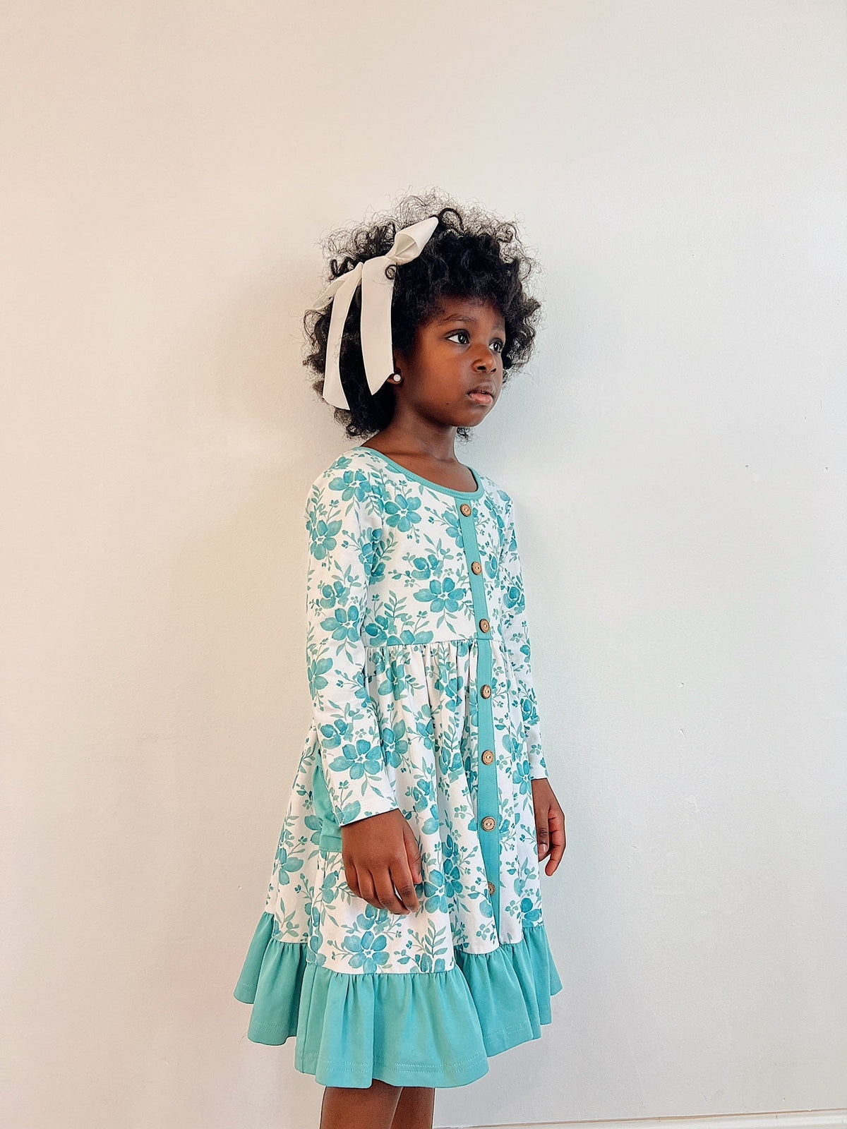 Winter Floral Annie Dress